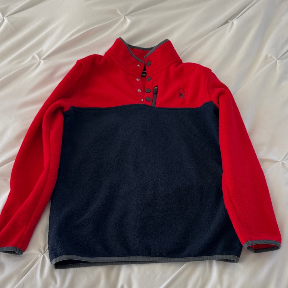 Spyder Red and Black Kids Sweatshirt